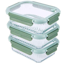 Anko Set of 3 1L Glass Food Storage Containers