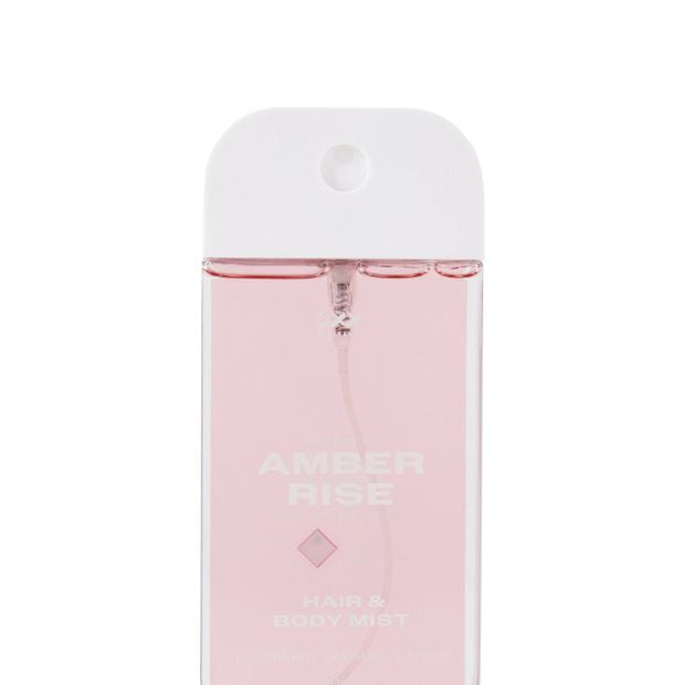 OXX Fragrance Amber Rise Hair and Body Mist 80ml - Raspberry, Musk and Caramel