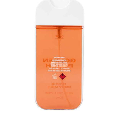 OXX Fragrance  Golden Peach Hair and Body Mist 80ml - Lychee, Rose and Amber