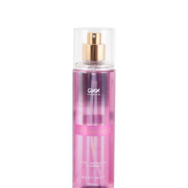 OXX Fragrance Multi Body Mist 150ml, Rose - Magnolia and Amber