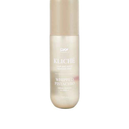 OXX Fragrance Multi Whipped Pistachio Hair and Body Perfume Mist 100ml, Cream- Almond and Vanilla
