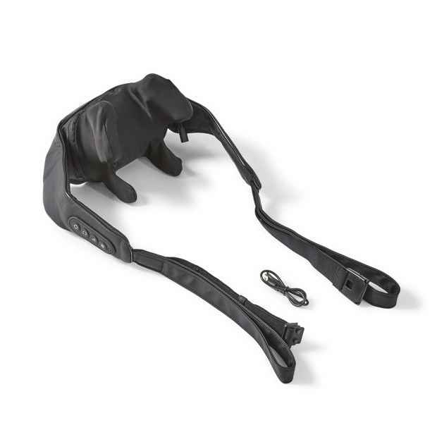 Rechargeable Shiatsu Neck Massager with Heat - Black