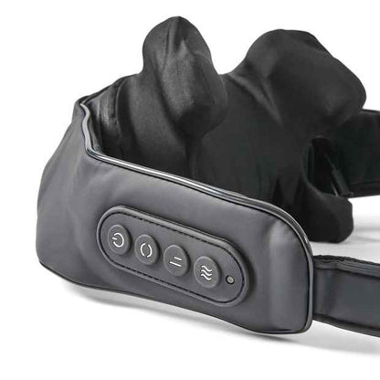 Rechargeable Shiatsu Neck Massager with Heat - Black