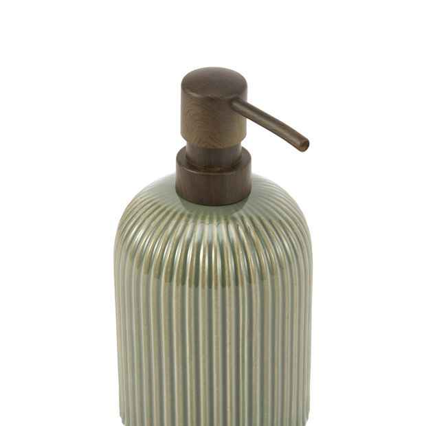 Anko Green Glaze Soap Dispenser