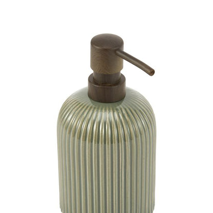 Anko Green Glaze Soap Dispenser