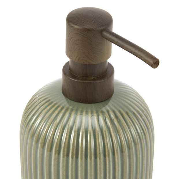 Anko Green Glaze Soap Dispenser