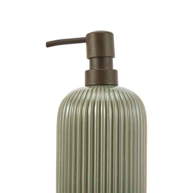 Anko Green Glaze Soap Dispenser