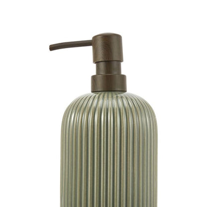 Anko Green Glaze Soap Dispenser