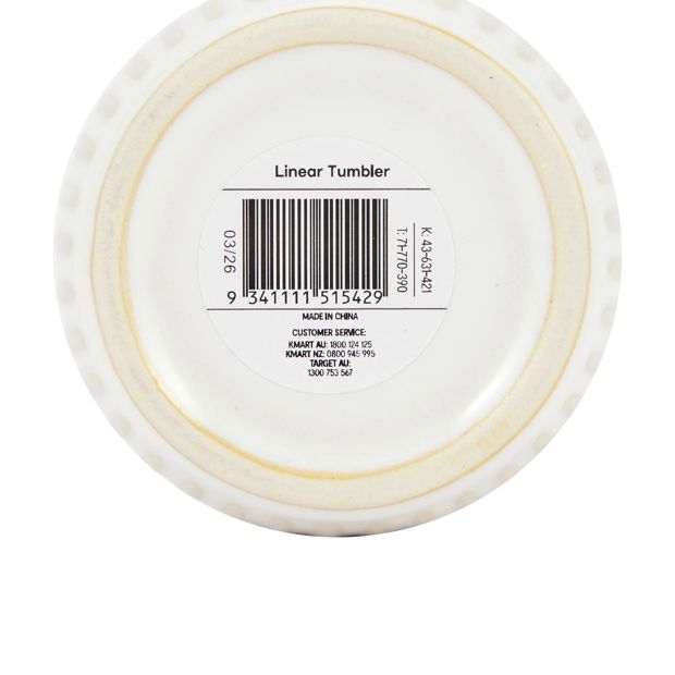 Anko Linear Tumbler
