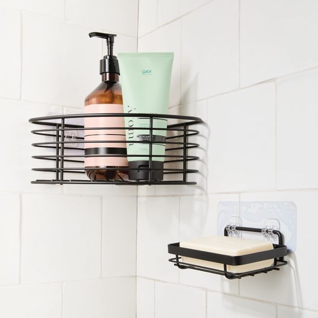 Anko Adhesive Bathroom Accessory Set