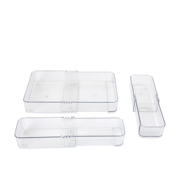 Anko Clear Expandable Drawer Organiser