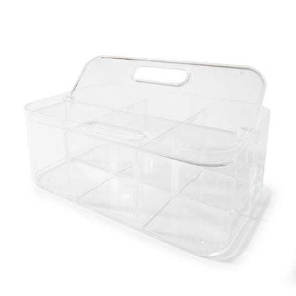 Anko Stackable Large Storage Caddy - Clear