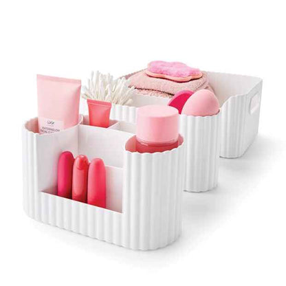 Anko 3 Piece Ribbed Drawer Set