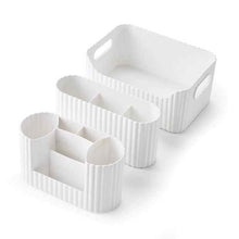 Anko 3 Piece Ribbed Drawer Set