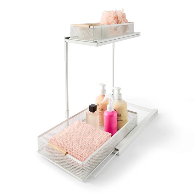 Anko 2 Tier Mesh Under Sink Organiser