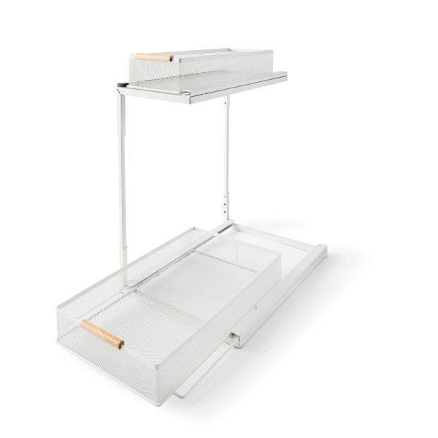 Anko 2 Tier Mesh Under Sink Organiser