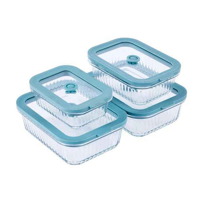 Anko Set of 4 Glass Containers
