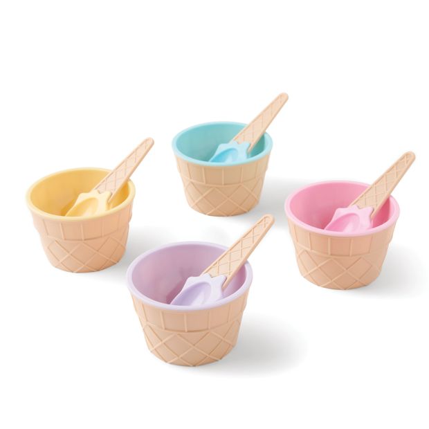 Ice Cream Bowl and Spoon Set - Anko
