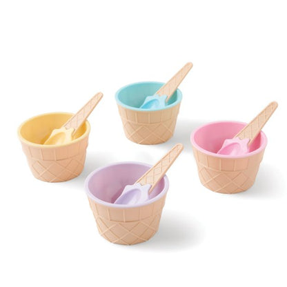 Ice Cream Bowl and Spoon Set - Anko