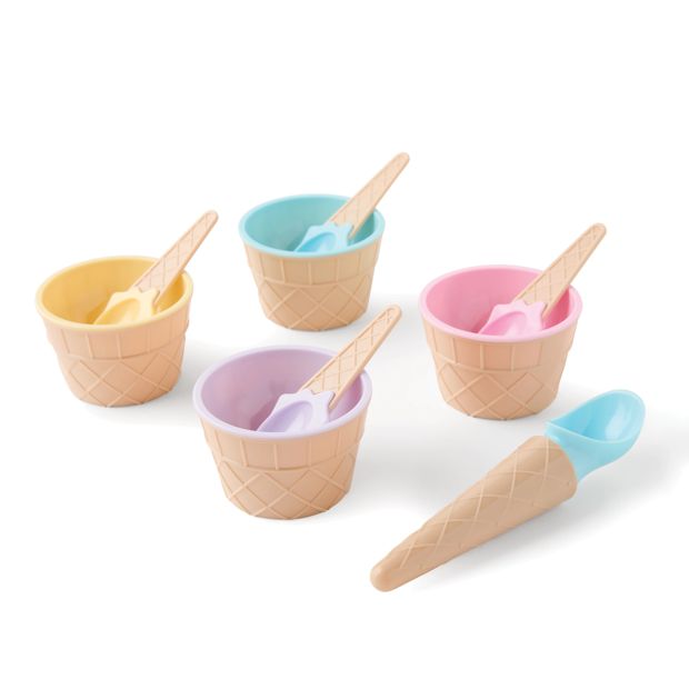 Ice Cream Bowl and Spoon Set - Anko