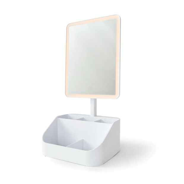 Anko LED Mirror with Storage