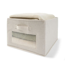 Anko Linen Look Box with Window