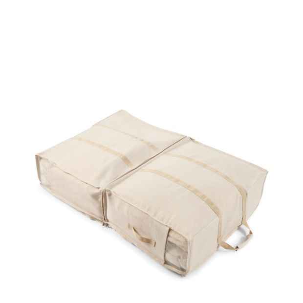 Anko Linen Look 2 Section Large Storage Bag