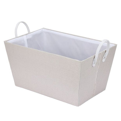 Anko Tapered Basket, Pin Stripe