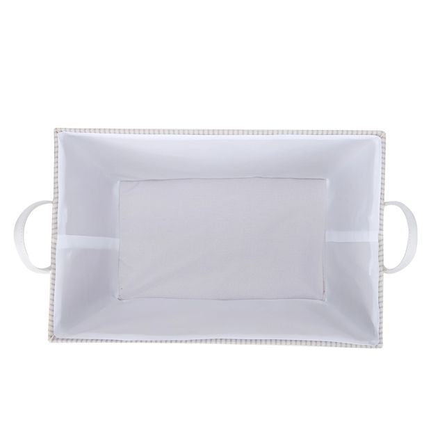 Anko Tapered Basket, Pin Stripe