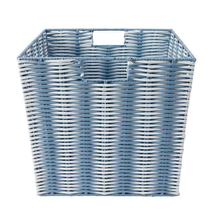 Anko Blue Rattan Look Basket