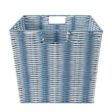 Anko Blue Rattan Look Basket