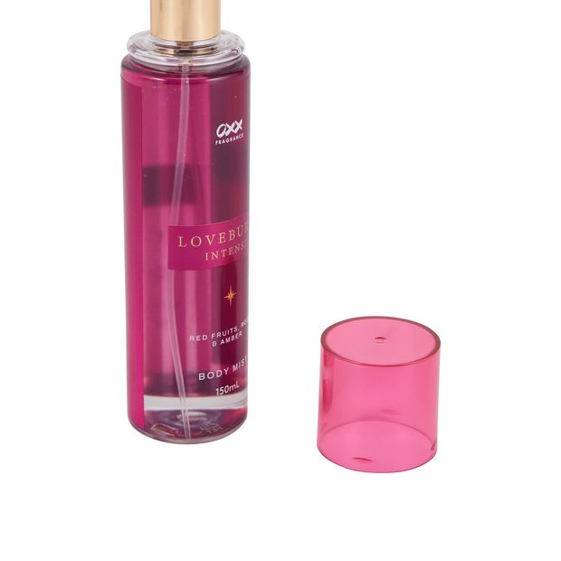OXX Fragrance Multi Intense Body Mist 150ml, Red Fruits- Rose and Amber