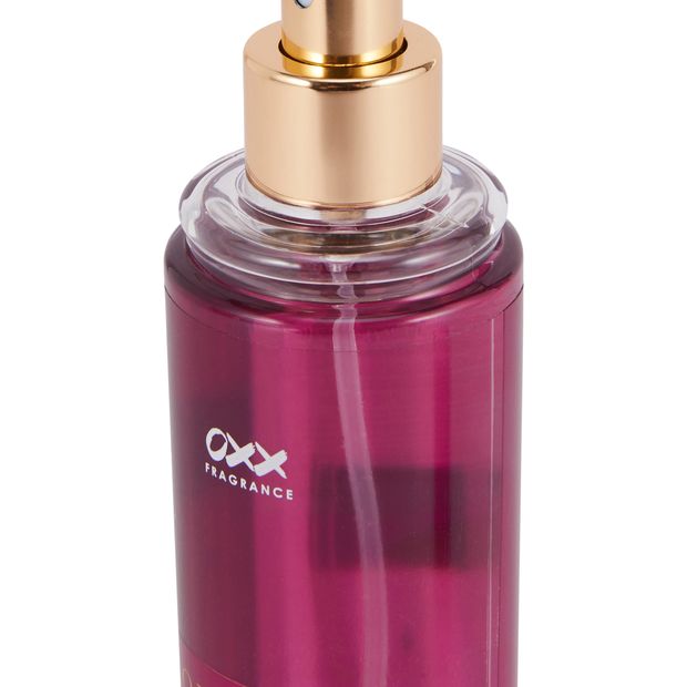OXX Fragrance Multi Intense Body Mist 150ml, Red Fruits- Rose and Amber