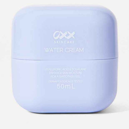 OXX Skincare Water Cream 50ml - Hyaluronic Acid and Squalane