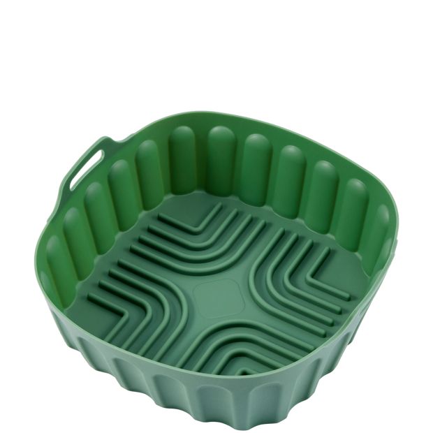 Anko Set of 6 Silicone Air Fryer Trays - Green