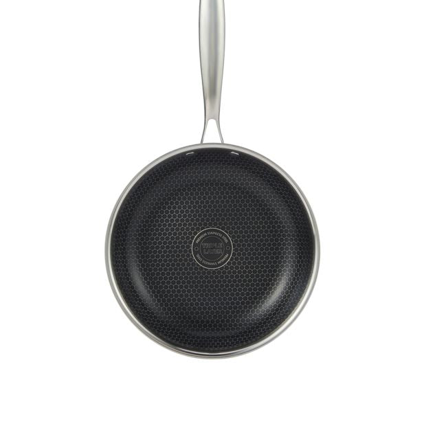Anko 24cm Stainless Steel Tri-Ply Honeycomb Frypan
