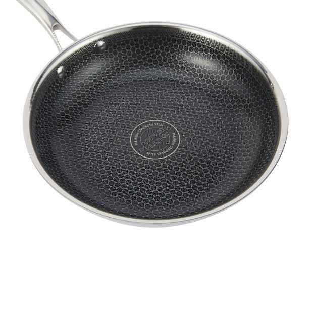 Anko 24cm Stainless Steel Tri-Ply Honeycomb Frypan