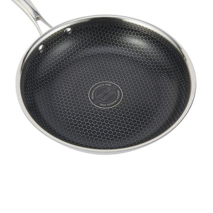 Anko 24cm Stainless Steel Tri-Ply Honeycomb Frypan