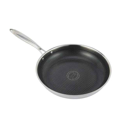 Anko 28cm Stainless Steel Tri-Ply Honeycomb Frypan