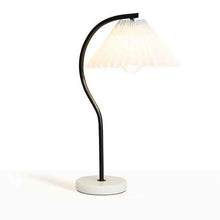 Pleated Table Lamp with Soft Glow