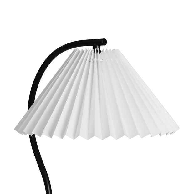 Pleated Table Lamp with Soft Glow