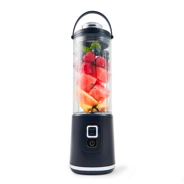Anko Portable USB Blender - Dark Blue