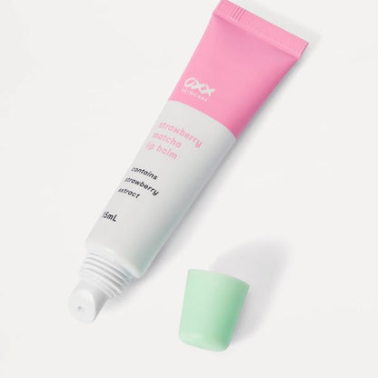 OXX Skincare Lip Balm 15ml - Strawberry Matcha Scented