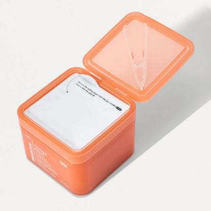 OXX Skincare 90 Pack AM/PM Brighten Toner Pads - Vitamin C and Niacinamide