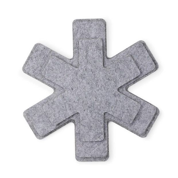 6 Pack Felt Pan Protectors - Anko