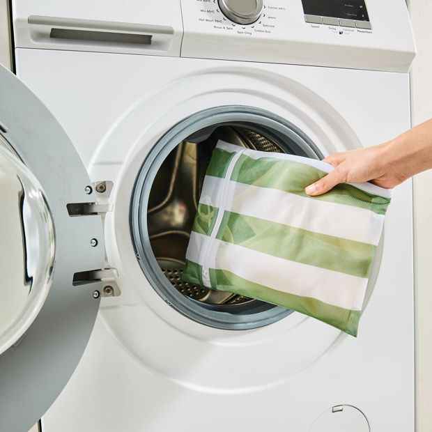 Anko 4 Pack Washing Bags - Green Stripe