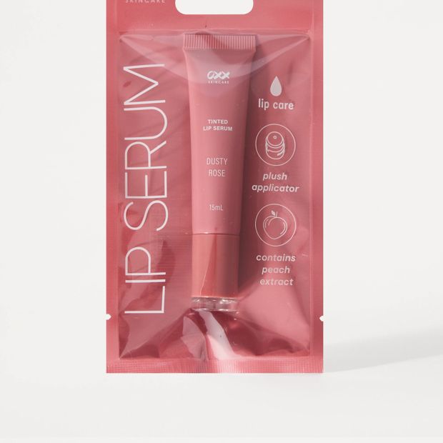 OXX Skincare Lip Care Tinted Lip Serum 15ml - Dusty Rose