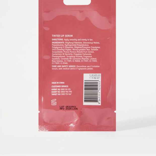 OXX Skincare Lip Care Tinted Lip Serum 15ml - Dusty Rose