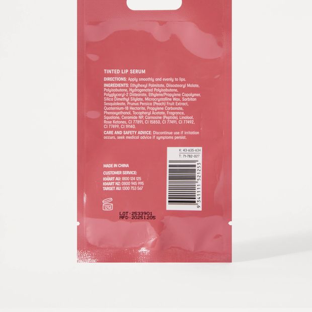 OXX Skincare Lip Care Tinted Lip Serum 15ml - Dusty Rose