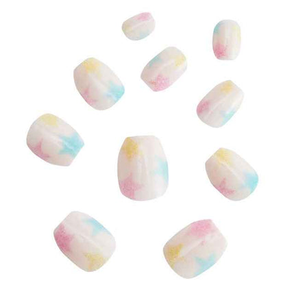 OXX Junior Pack Kids Pre-Glued Stick-On Nails - Ballerina Glitter Stars